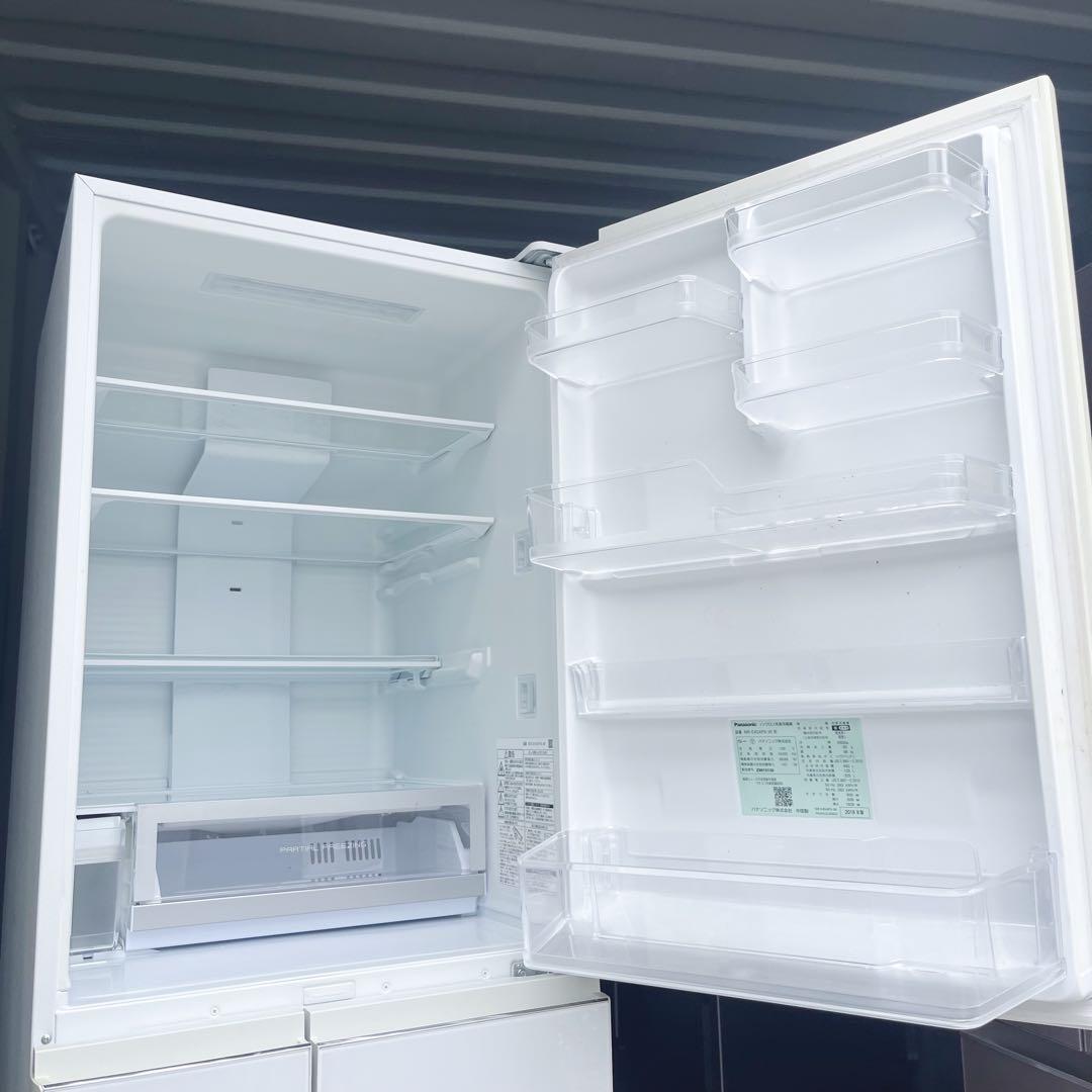 2取付無料！パナソニック高性能パーシャル搭載おしゃれホワイト5ドア冷蔵庫！洗濯機