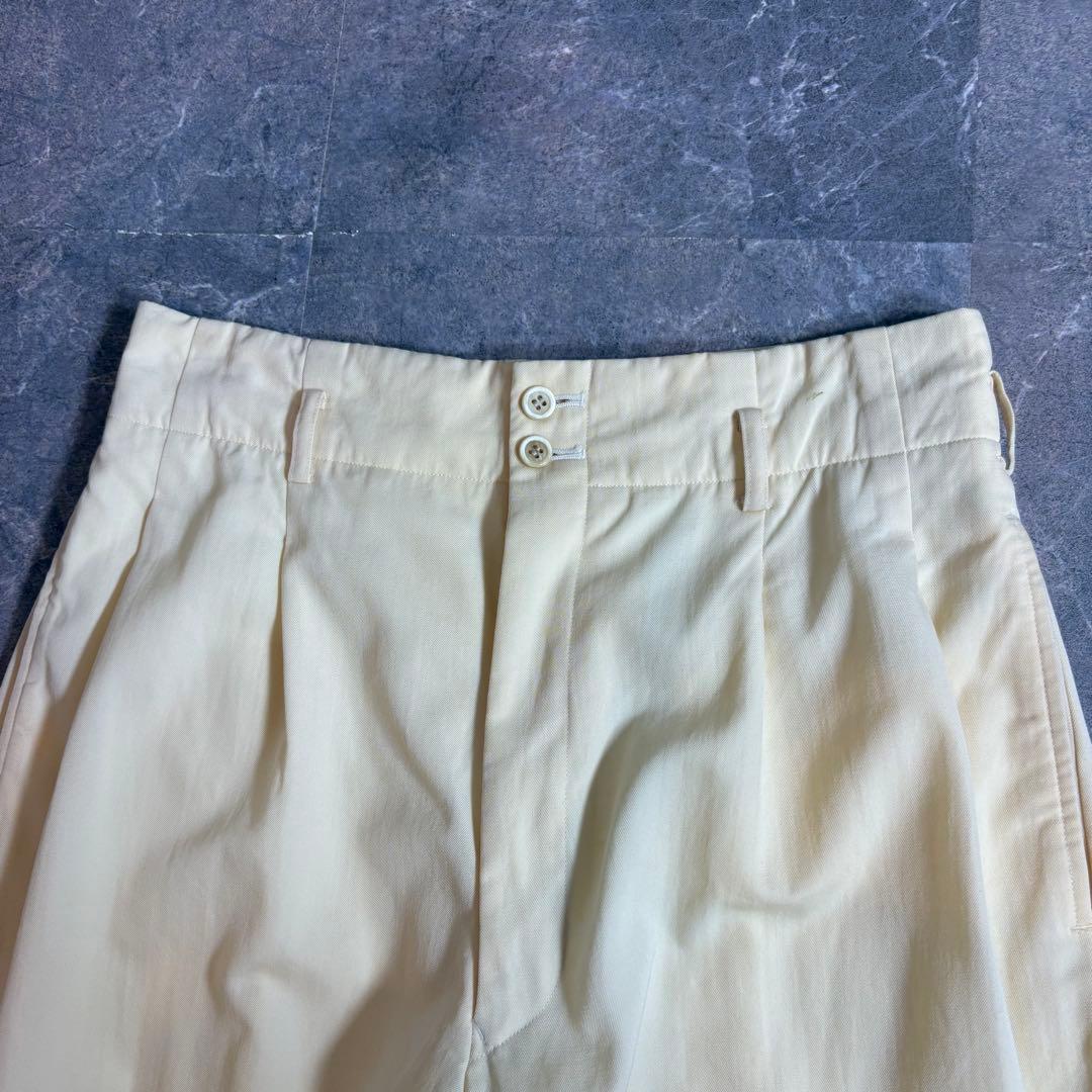 1989AW コムデギャルソンオムプリュス ワイドウールスラックス 80s