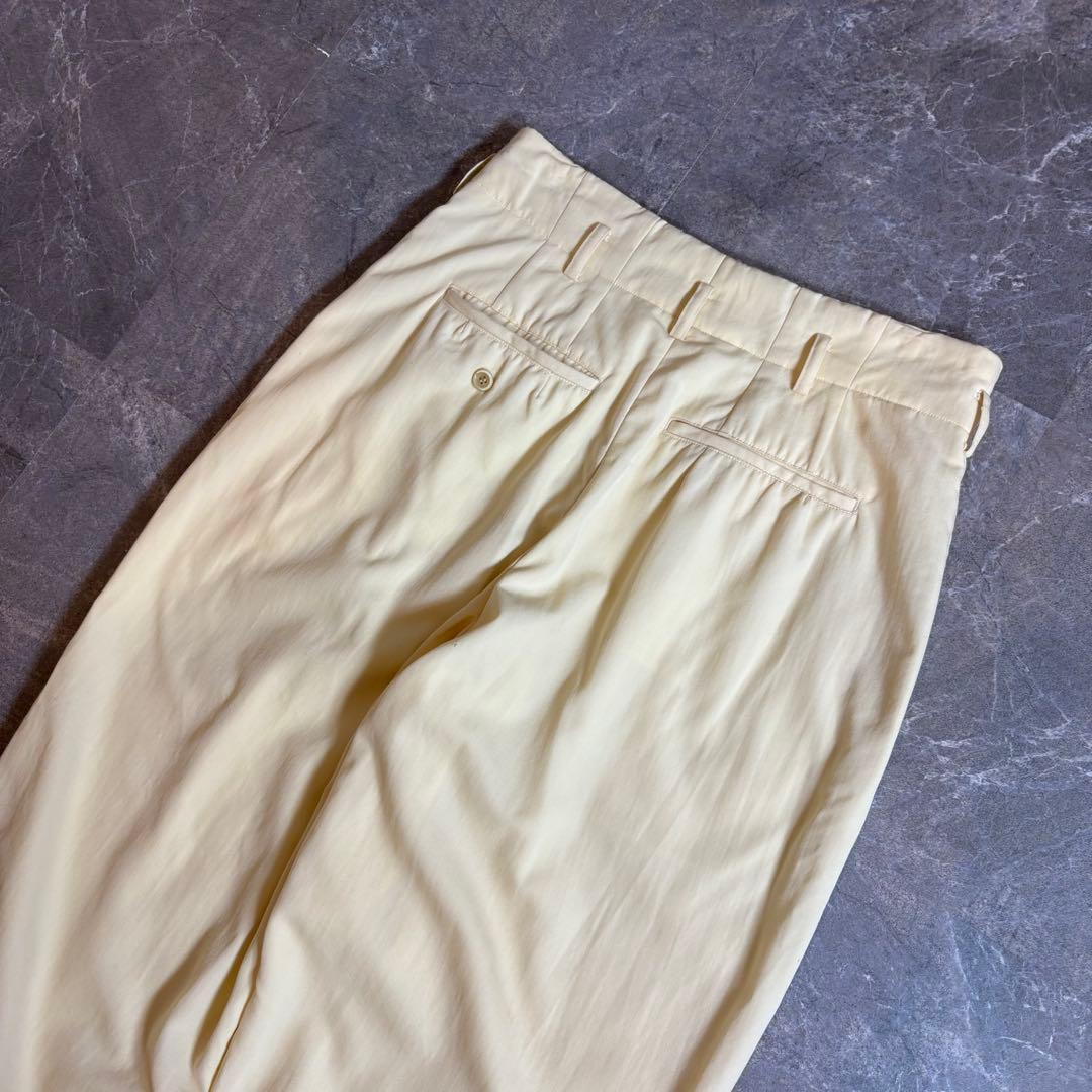 1989AW コムデギャルソンオムプリュス ワイドウールスラックス 80s