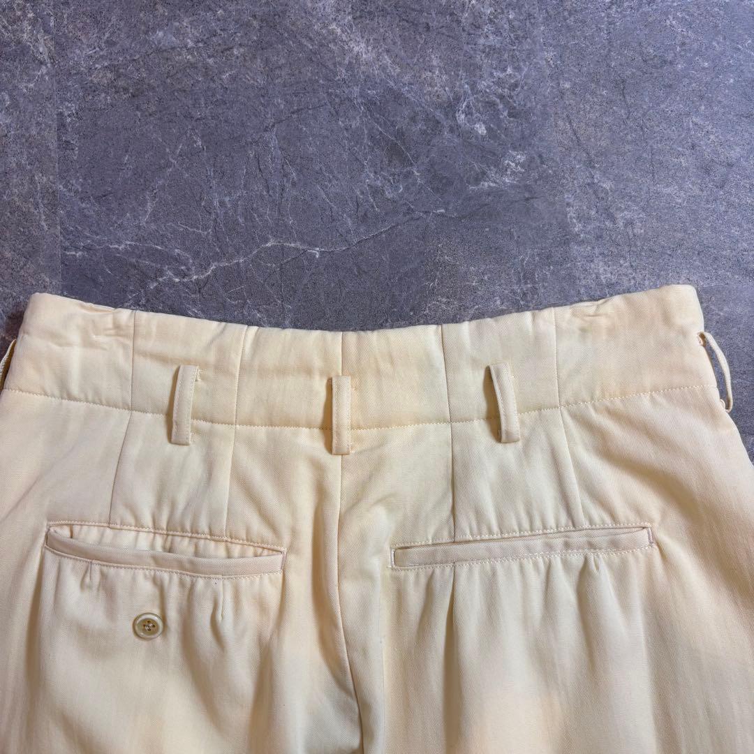 1989AW コムデギャルソンオムプリュス ワイドウールスラックス 80s