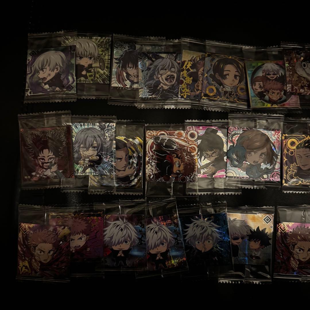 呪術廻戦 ディフォルメシールウエハース 83枚 まとめ売り