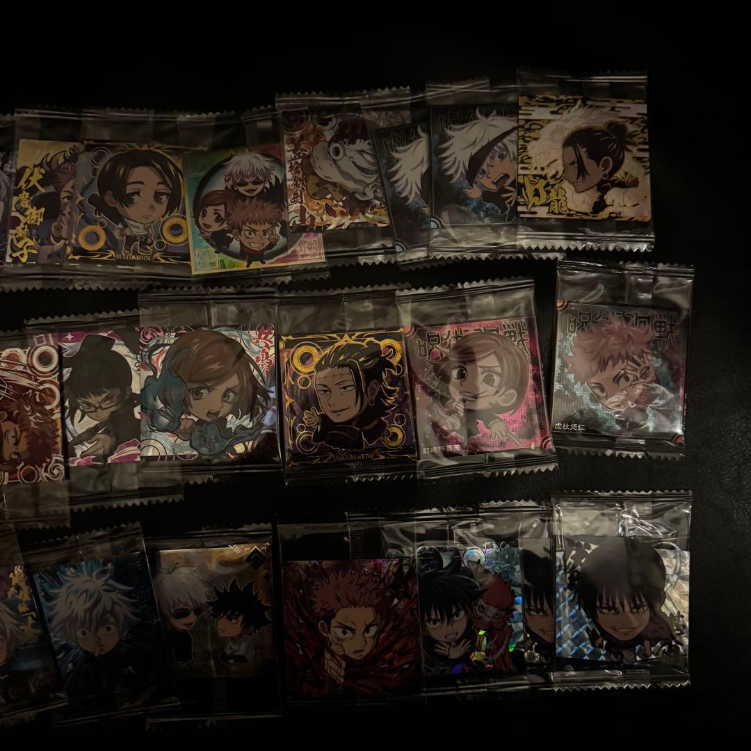 呪術廻戦 ディフォルメシールウエハース 83枚 まとめ売り