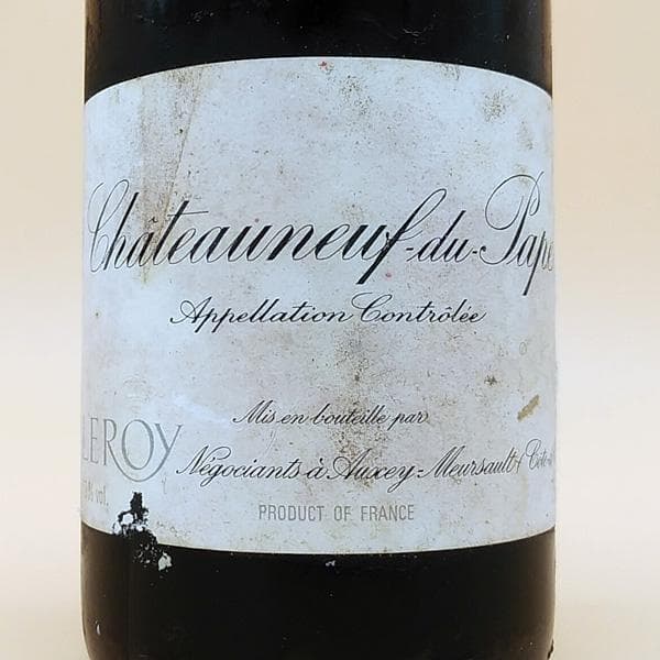 シャトー ヌ フ デュ・パプ ヴィンテージ 1978 Leroy ルロワ