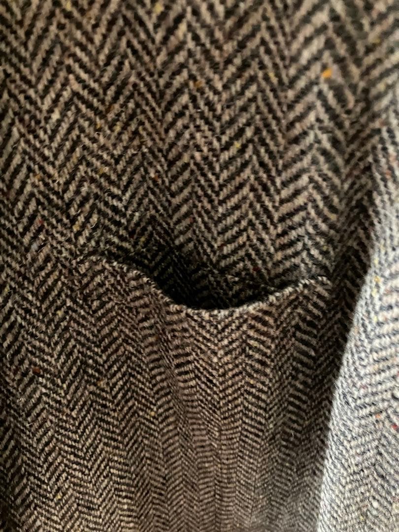 バーバリー　William Brown ヘリンボーン柄 テーラードジャケット