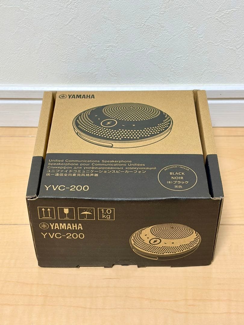 花*8様 【新品未使用】YAMAHA YVC-200(B) 会議用マイクスピーカ