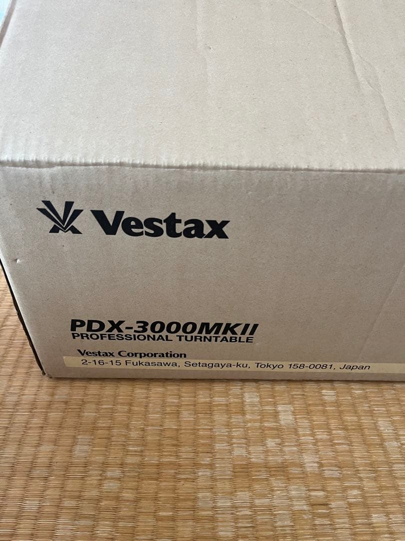 Vestax ターンテーブル PDX-3000MK2セット
