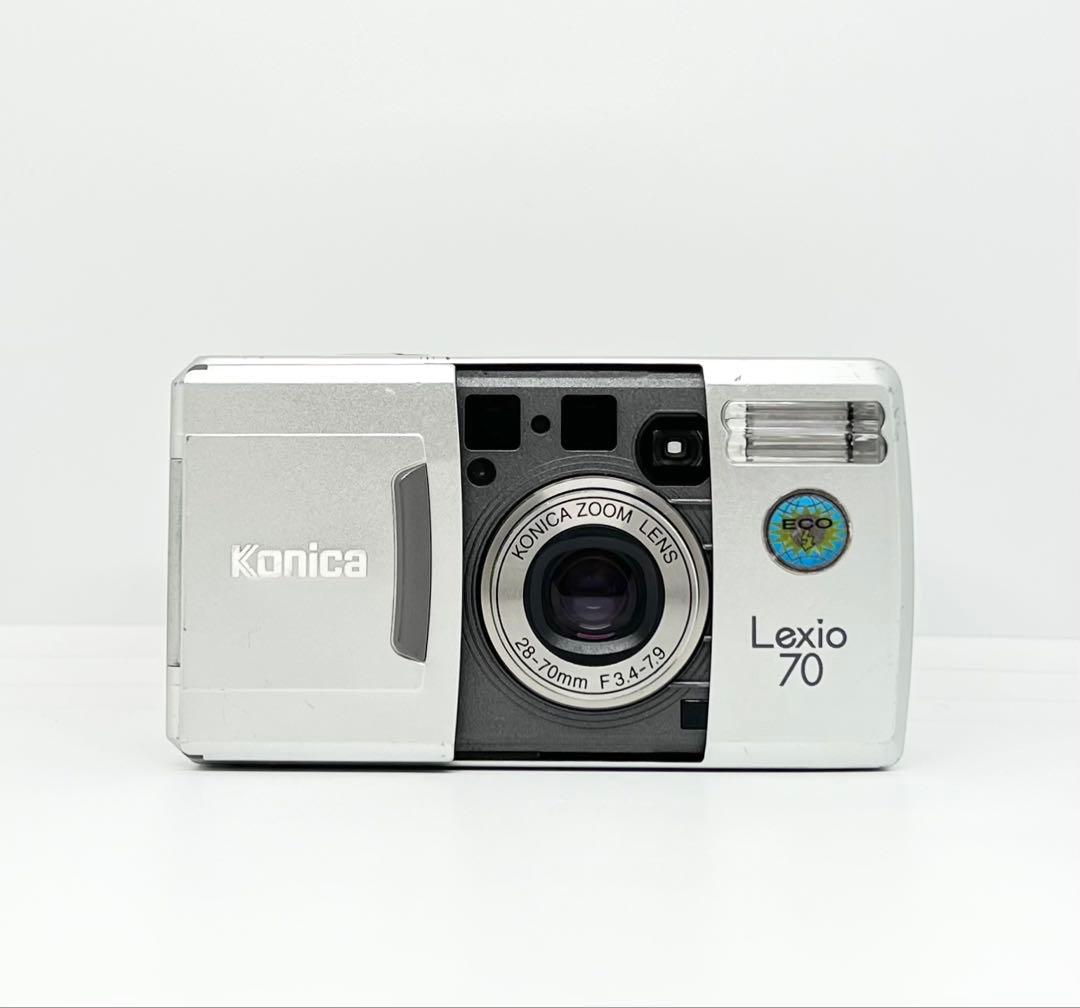 【完動品】Konica Lexio 70 フィルムカメラ 動作確認済み