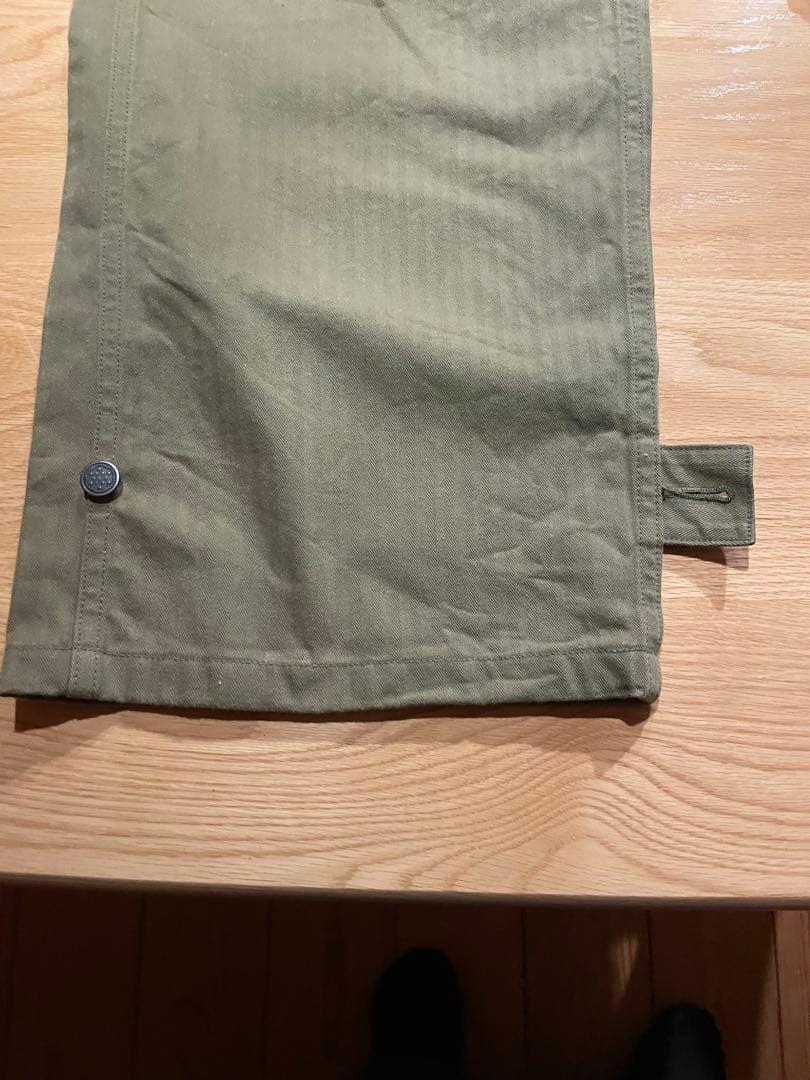 レア　デカサイ　バズリクソンズ　つなぎ　ジャンプスーツ　 オリーブ 44Ｒ