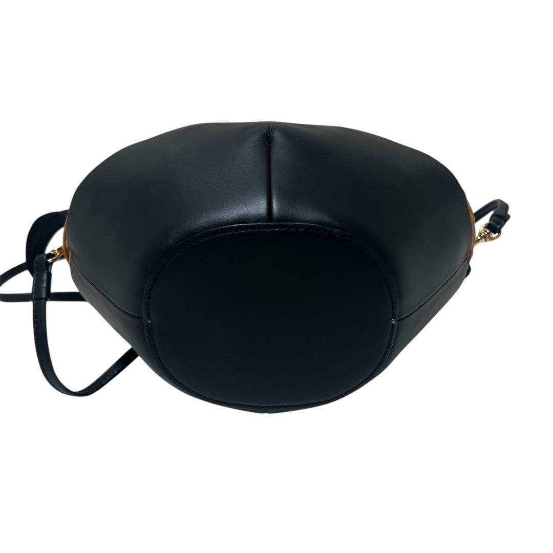 【美品】The Bagmati バグマティ　レザー　カゴバッグ　ブラック