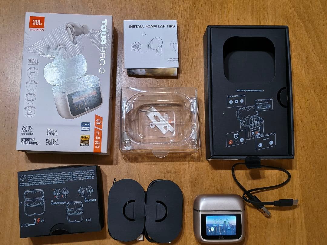 JBL TOUR PRO 3 ゴールド 完全ワイヤレスイヤホン