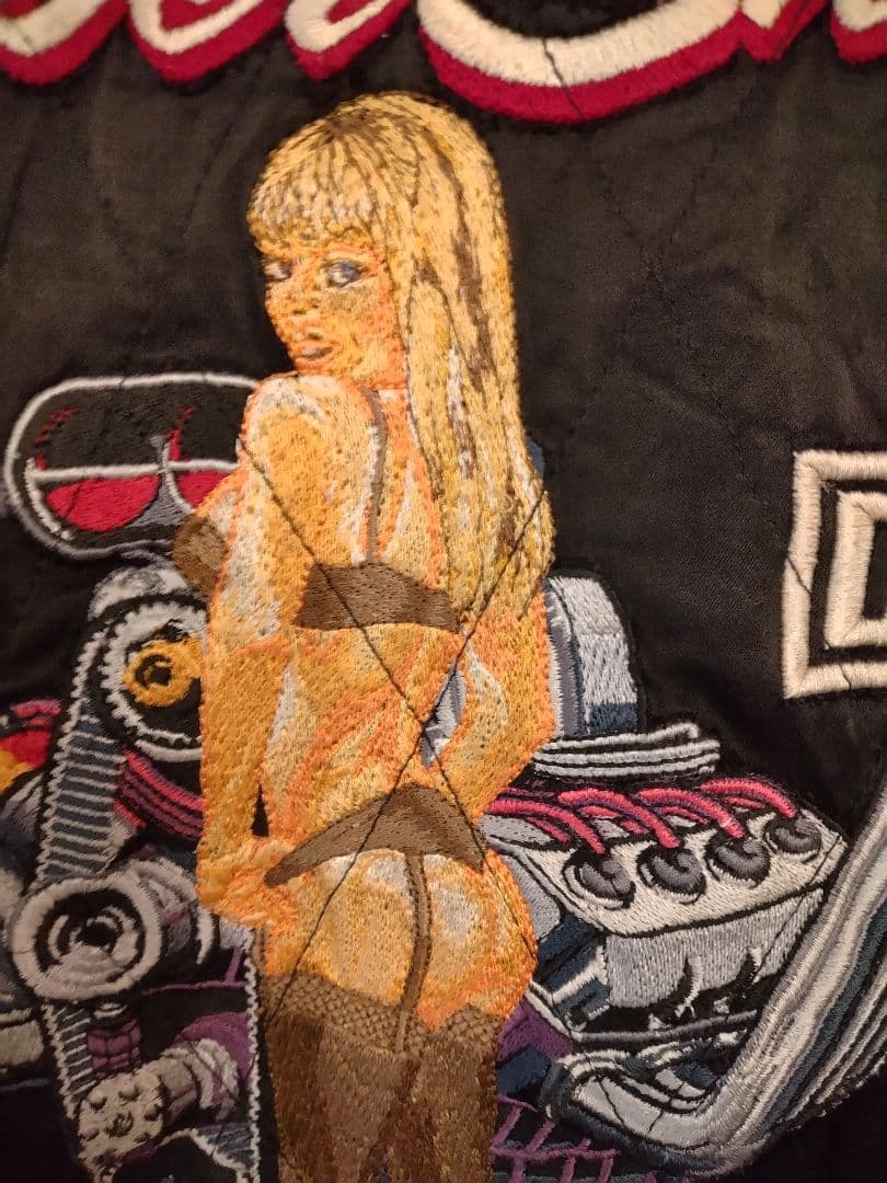 ヒステリックグラマー　リバーシブル スカジャン