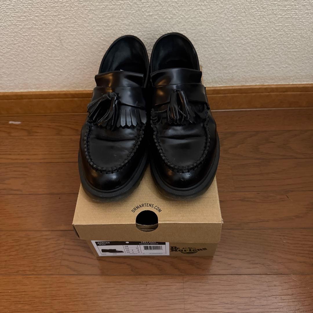 Dr. Martens ドクターマーチン タッセルローファー 黒 レザー