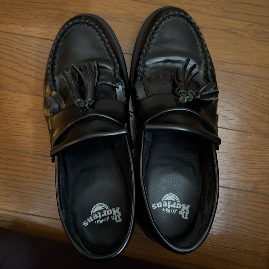 Dr. Martens ドクターマーチン タッセルローファー 黒 レザー