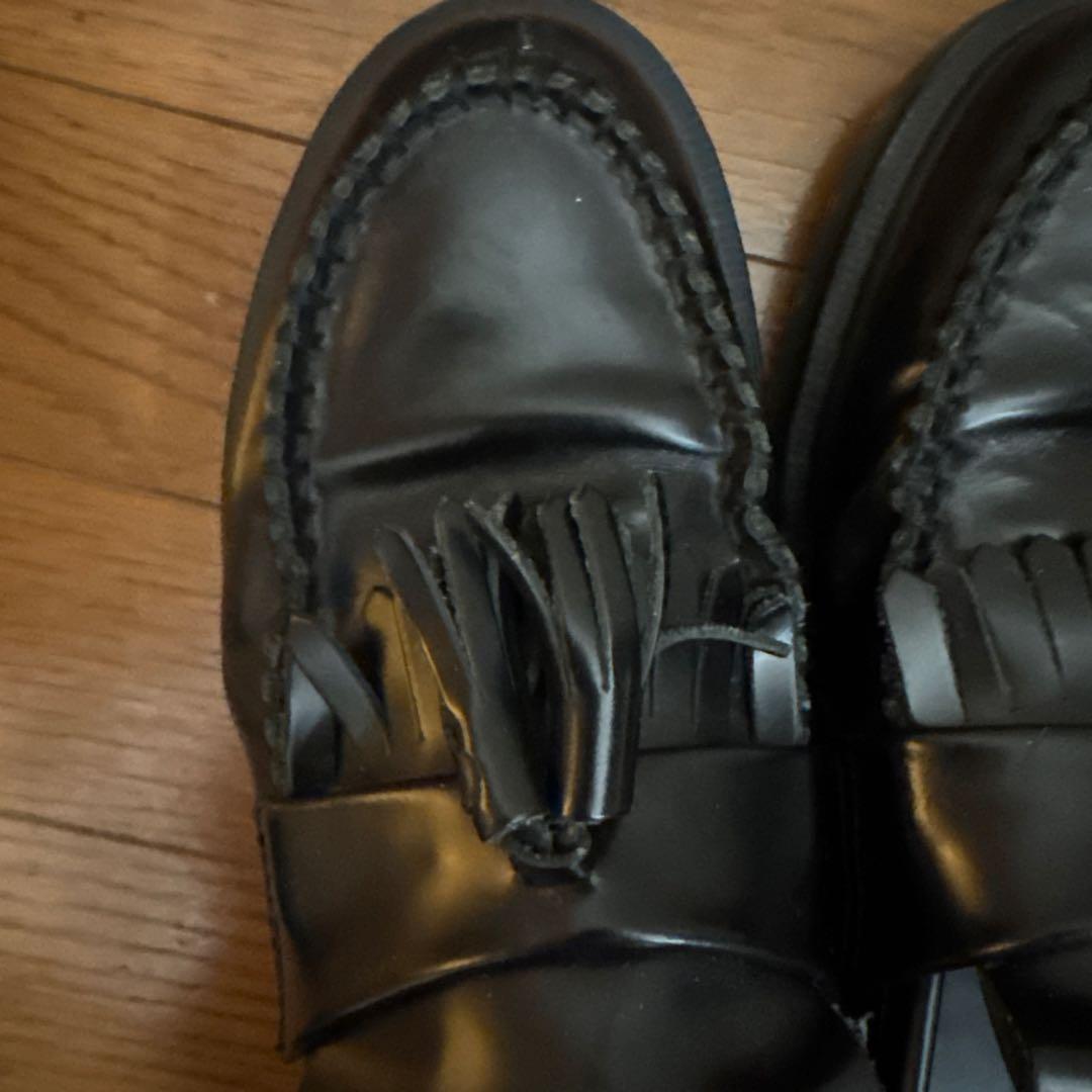 Dr. Martens ドクターマーチン タッセルローファー 黒 レザー