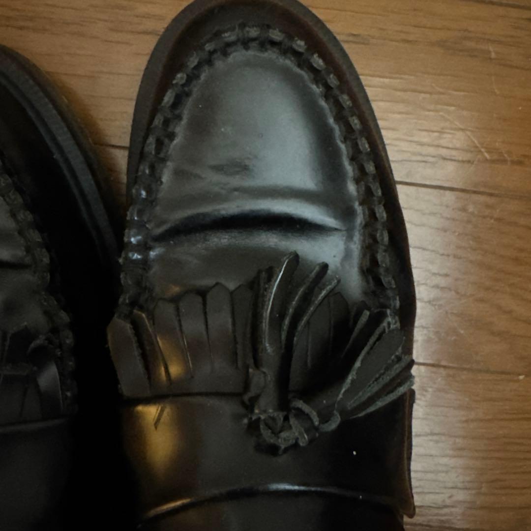 Dr. Martens ドクターマーチン タッセルローファー 黒 レザー