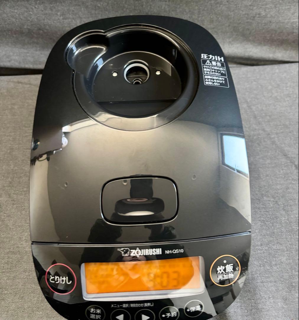 かどちゃん❤️ 象印 圧力IH炊飯器 NH-QS10 黒2024年製おまけ付