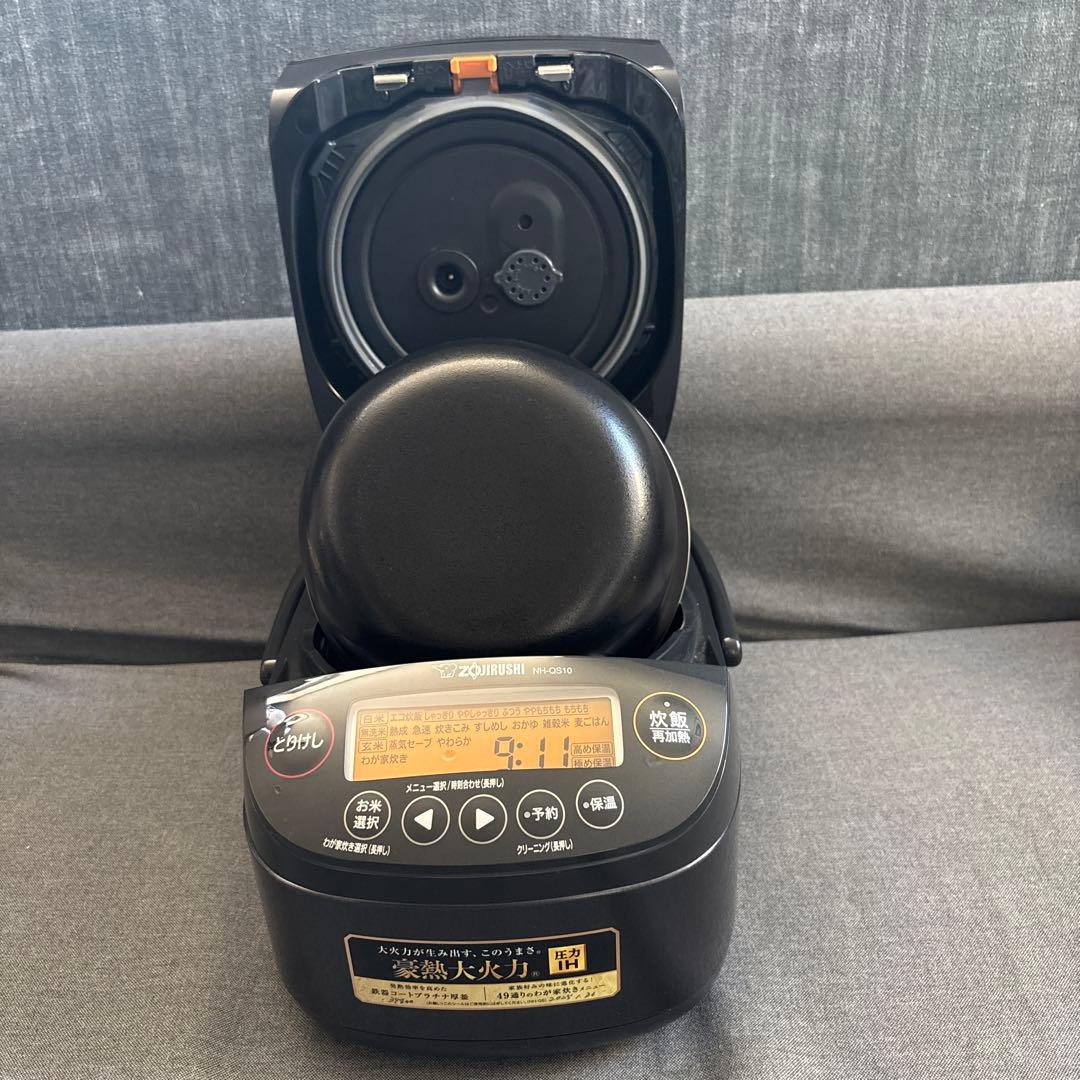 かどちゃん❤️ 象印 圧力IH炊飯器 NH-QS10 黒2024年製おまけ付