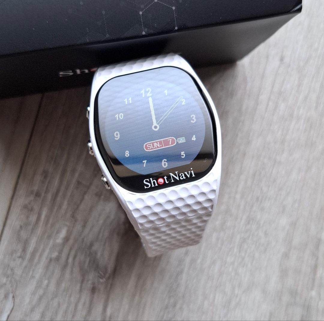ShotNavi INFINITY Touch ゴルフ GPS ウォッチ 白