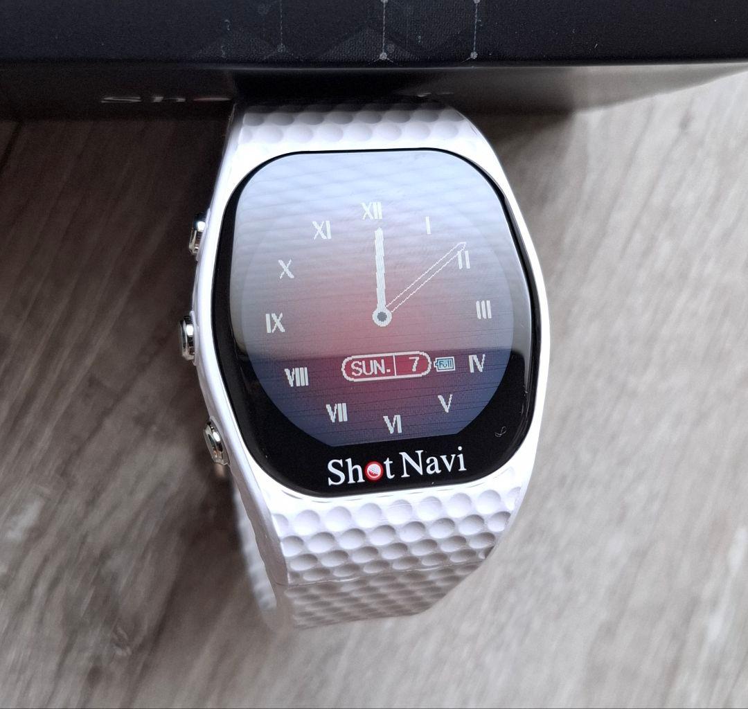 ShotNavi INFINITY Touch ゴルフ GPS ウォッチ 白