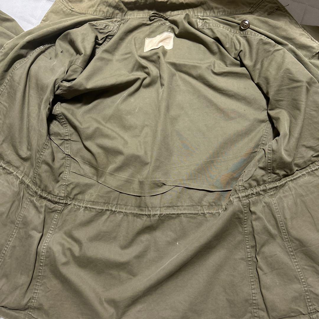 「希少品」「米軍実物」m50フィールドジャケット