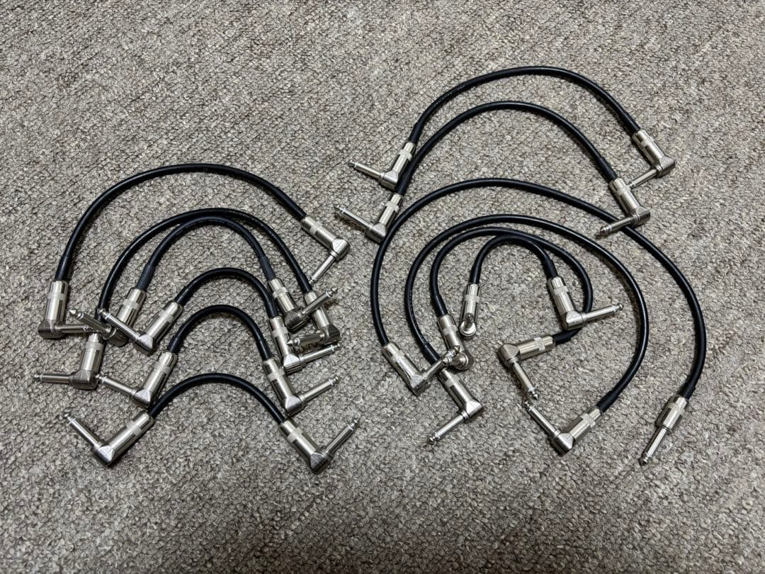 パッチケーブル【BELDEN9778+スイッチクラフト】11本set