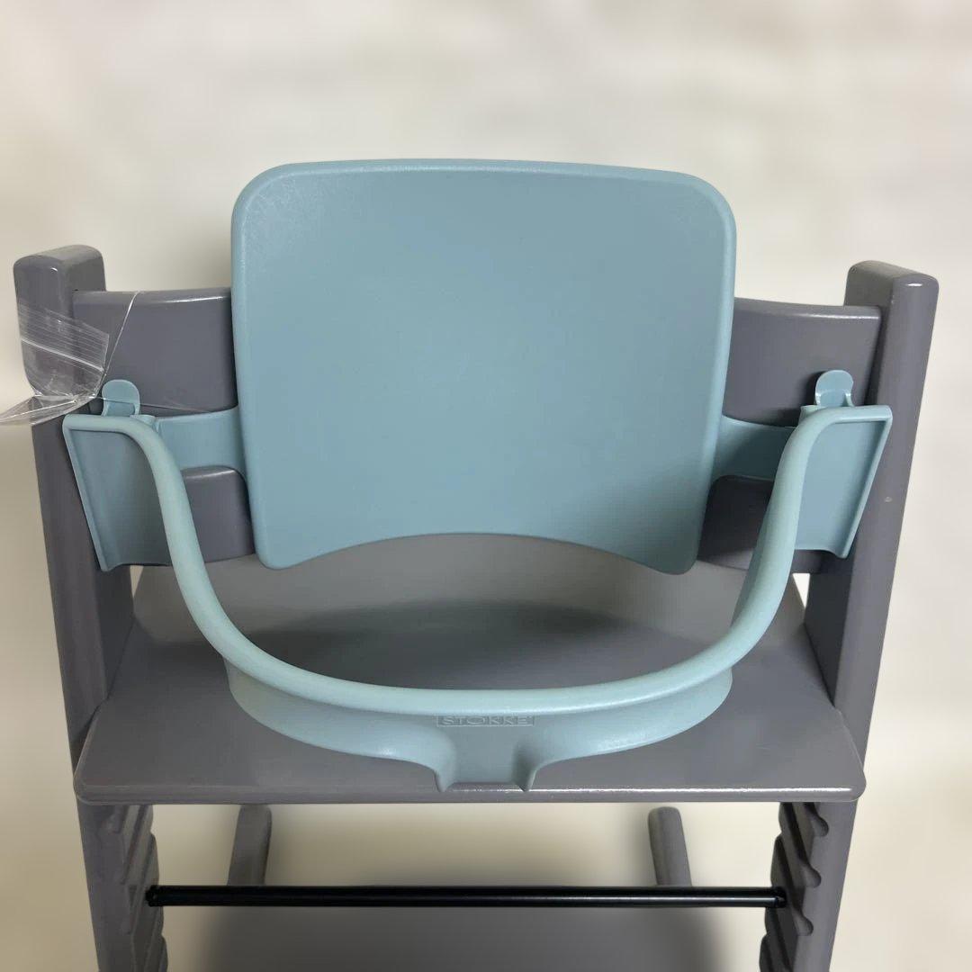 【極美品】ストッケ　トリップトラップ　シリアルNo.6 ストームグレー　付属品有