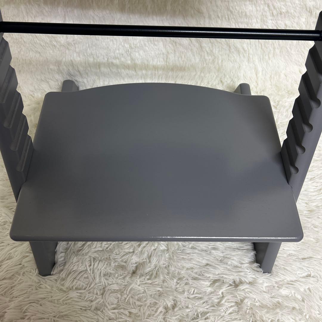 【極美品】ストッケ　トリップトラップ　シリアルNo.6 ストームグレー　付属品有