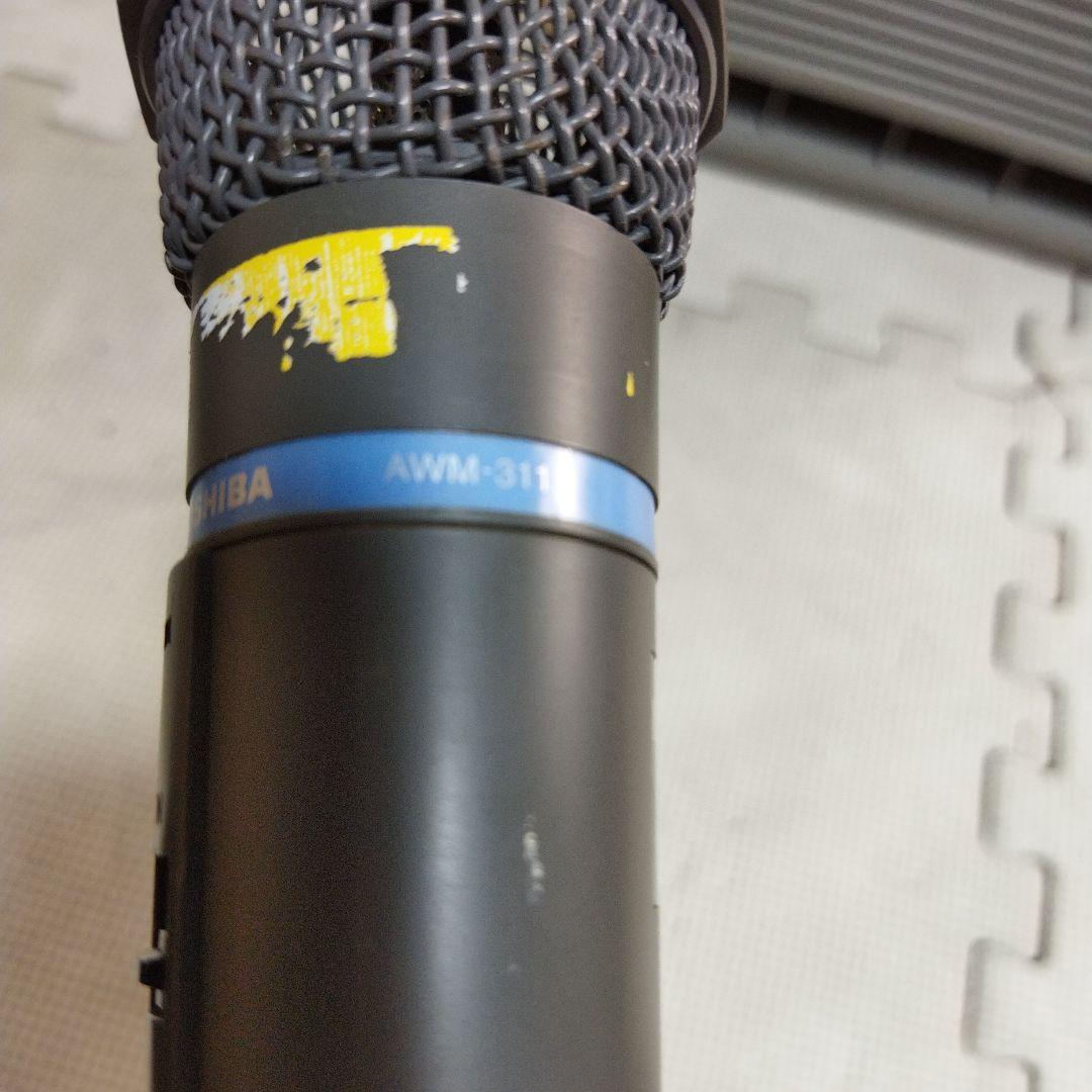 TOSHIBA マイク　ワイヤレスアンプセット　AWA‐3213