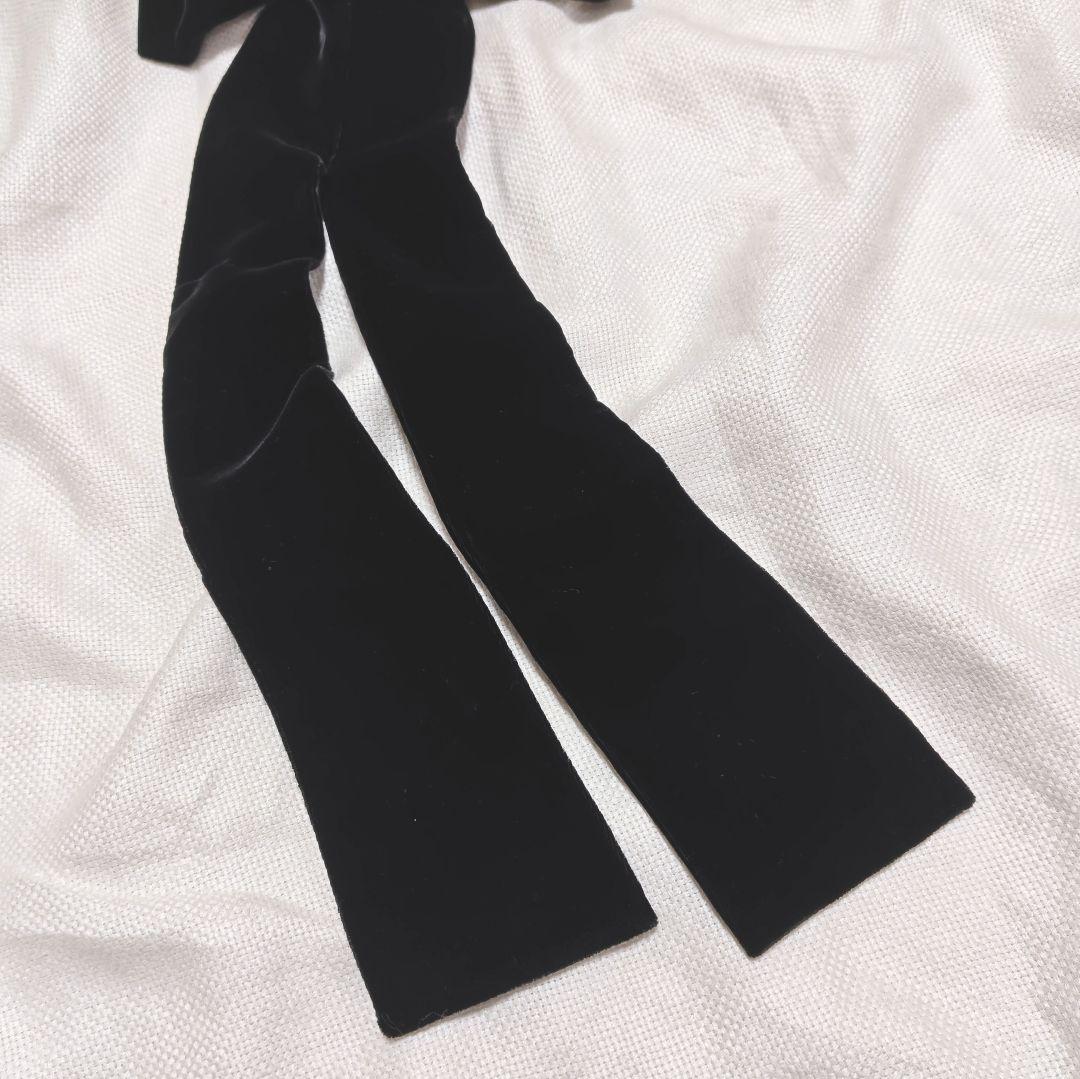 専用FETICOフェティコVELVET BOW HAIR CLIPバレッタ