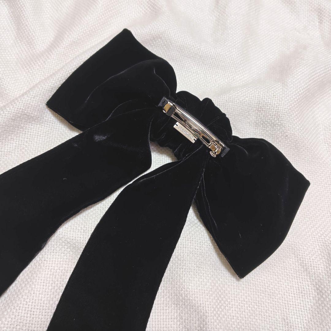 専用FETICOフェティコVELVET BOW HAIR CLIPバレッタ