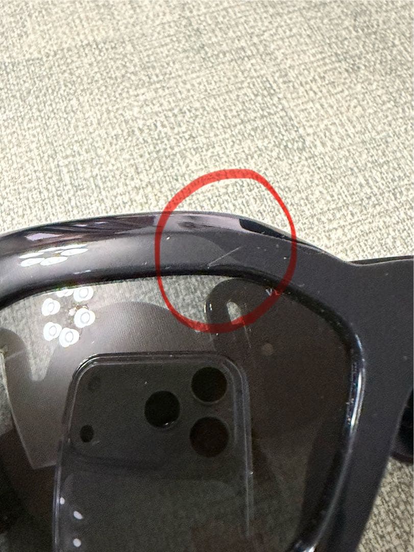 VERSACE ブラック サングラス ケース付き