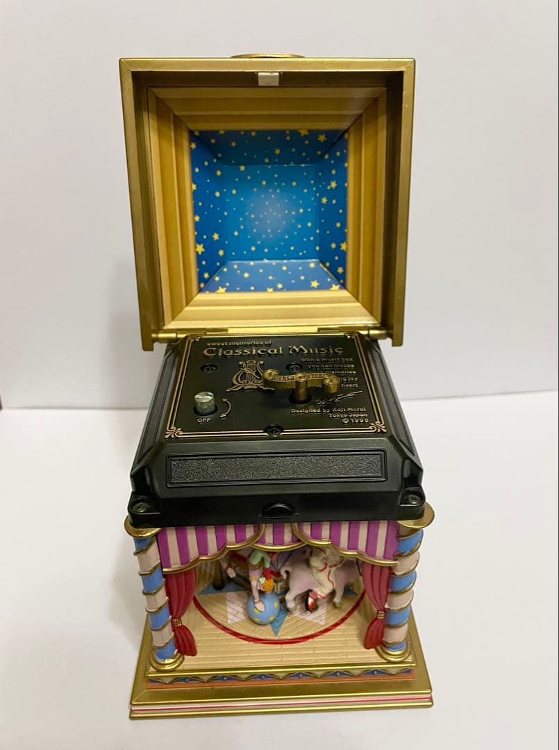 むらむらいこうじ オルゴール CMK-002 道化誌　ピエロ 美品　インテリア