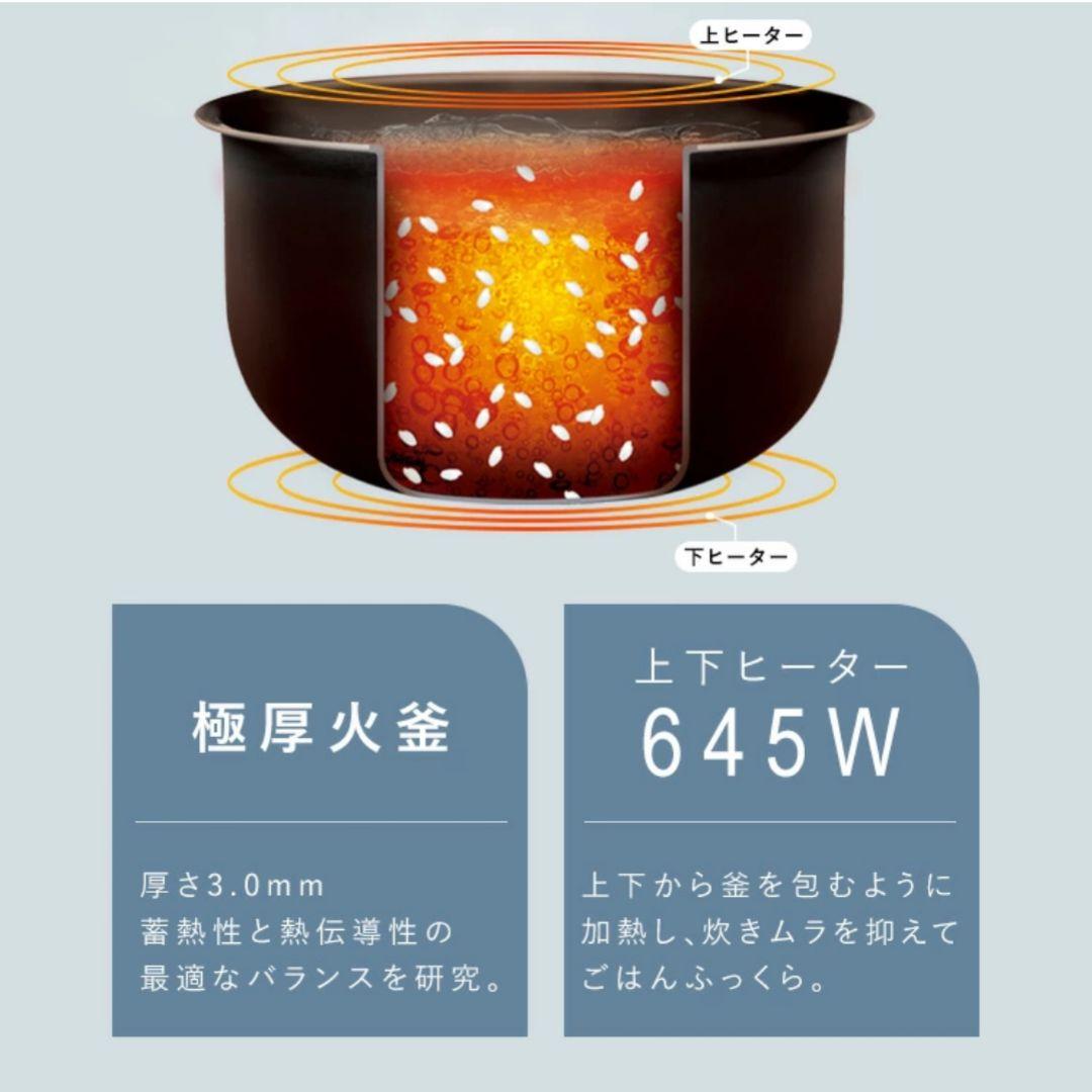 アイリスオーヤマ ブラック 炊飯器 5.5合 マイコン式