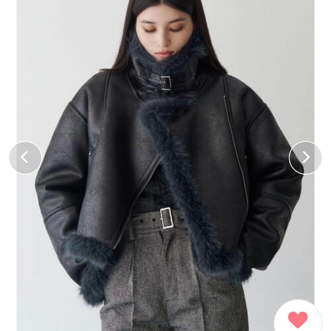 MURUA ムルーア　フェイクムートンショートジャケット 最終値下げ