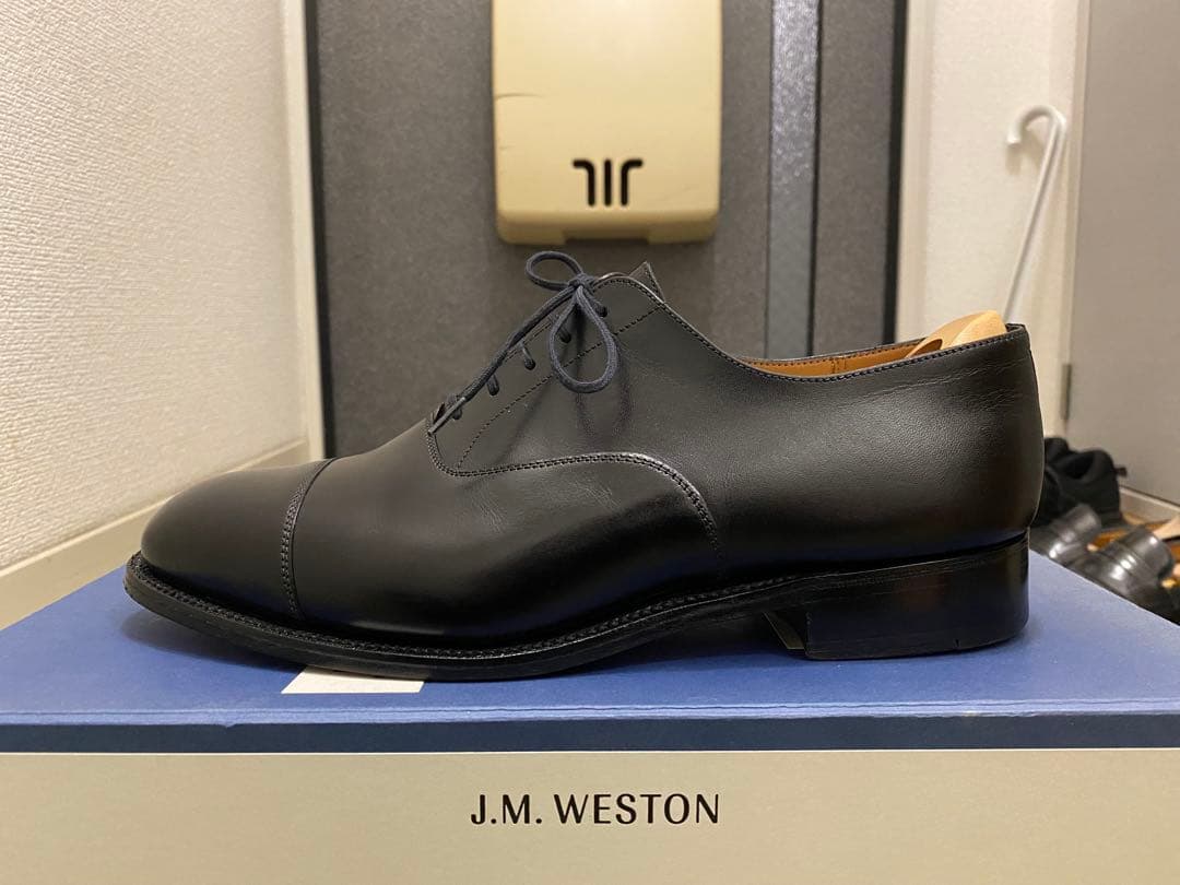 靴 J.M.WESTON / 300 / Cap toe oxford / 6.5F