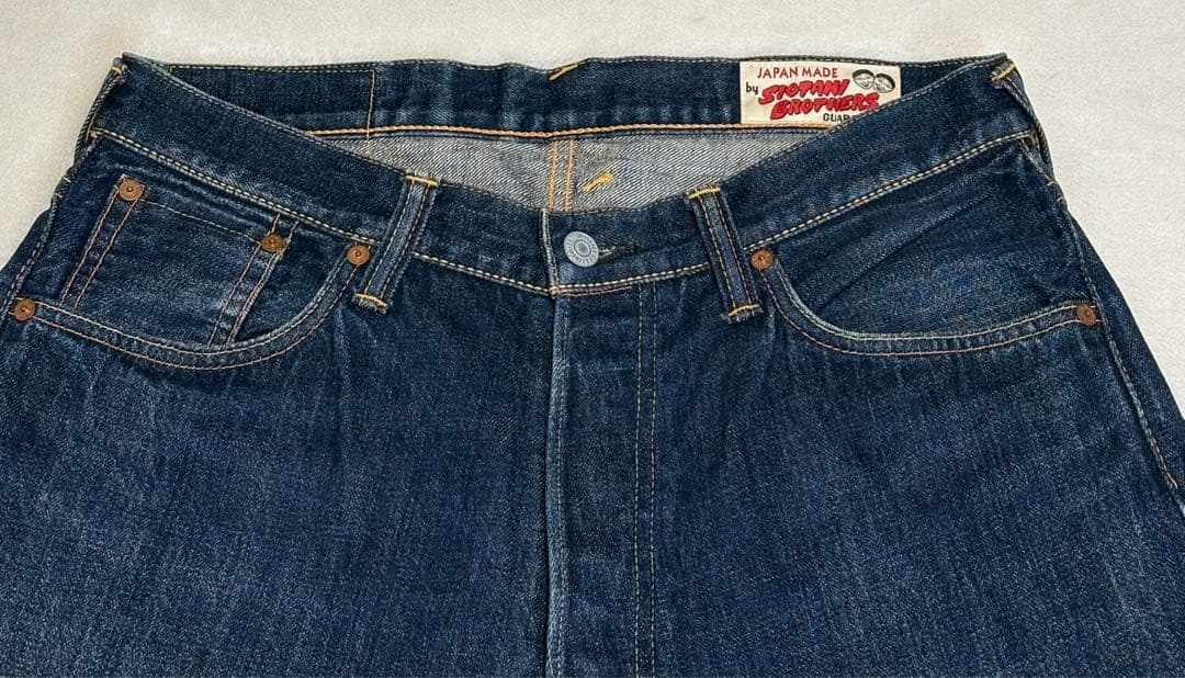 EVISU エヴィス カモメペイント 大黒刺繍 デニム ハーフパンツ ジョーツ