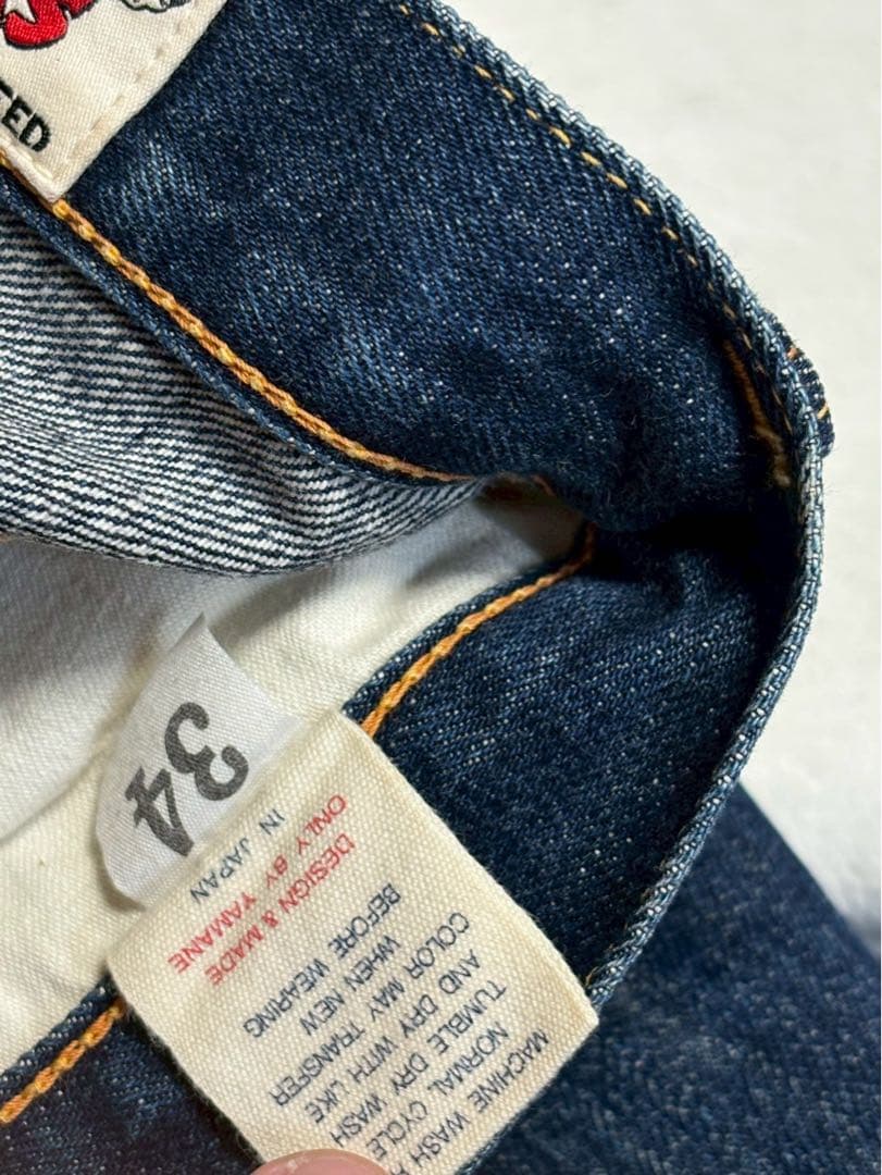 EVISU エヴィス カモメペイント 大黒刺繍 デニム ハーフパンツ ジョーツ