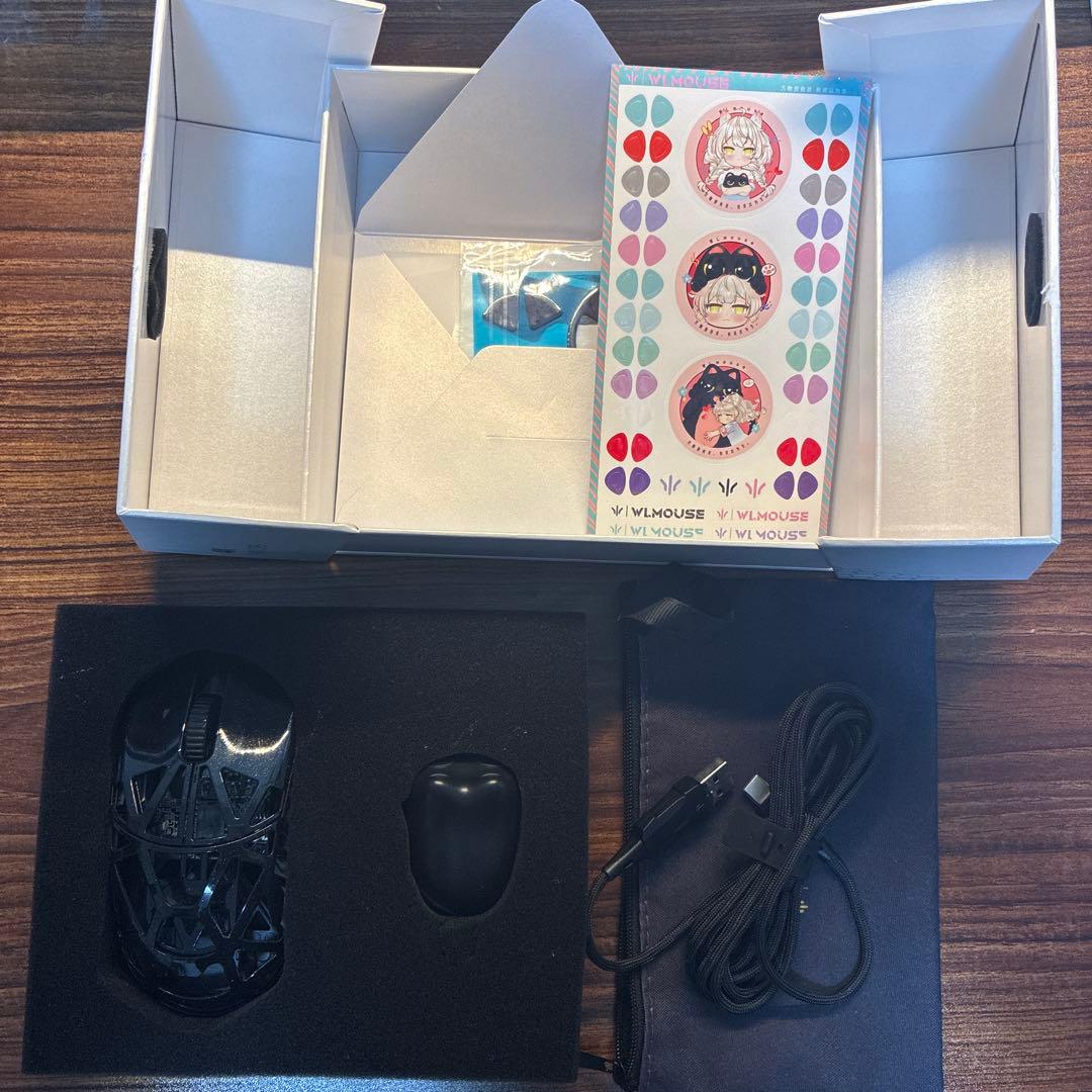 マウス・トラックボール WLMOUSE Beast X Mini Stellar black