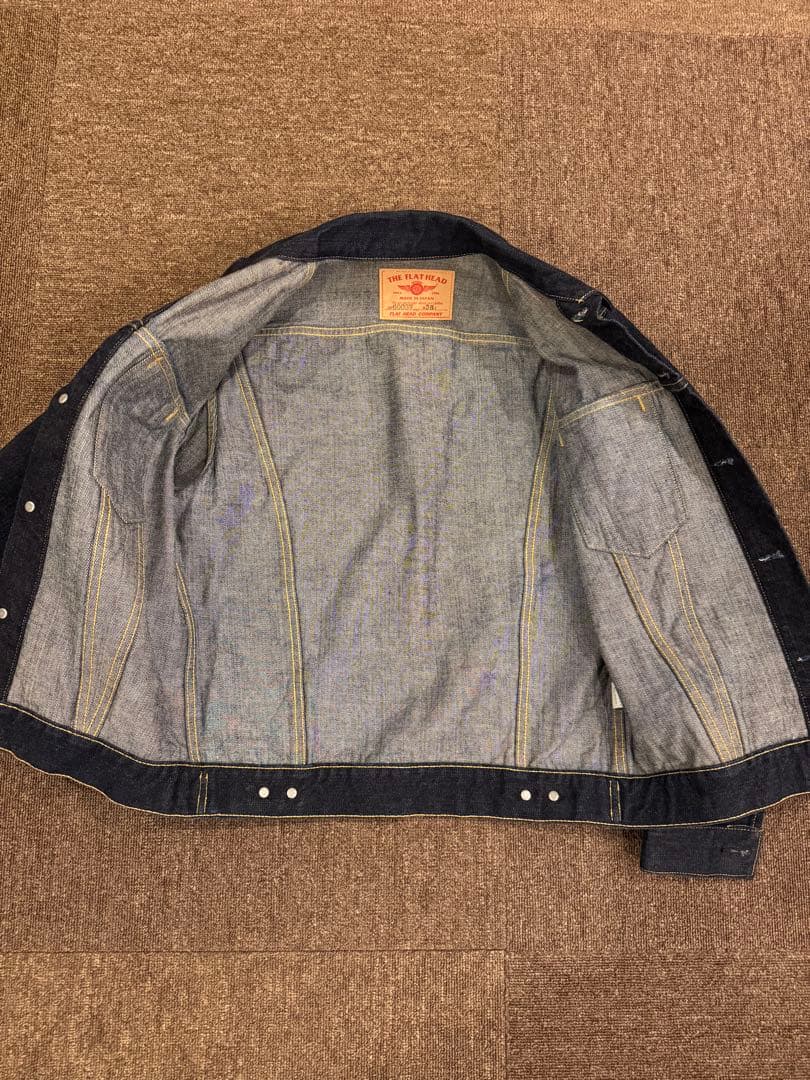 THE FLAT HEAD 6003W デニムジャケット W38