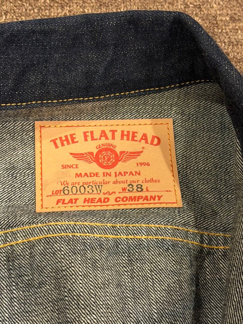 THE FLAT HEAD 6003W デニムジャケット W38