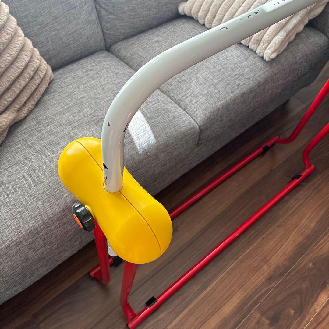 鉄棒 耐荷重70kg ツムラこども鉄棒　逆上がり