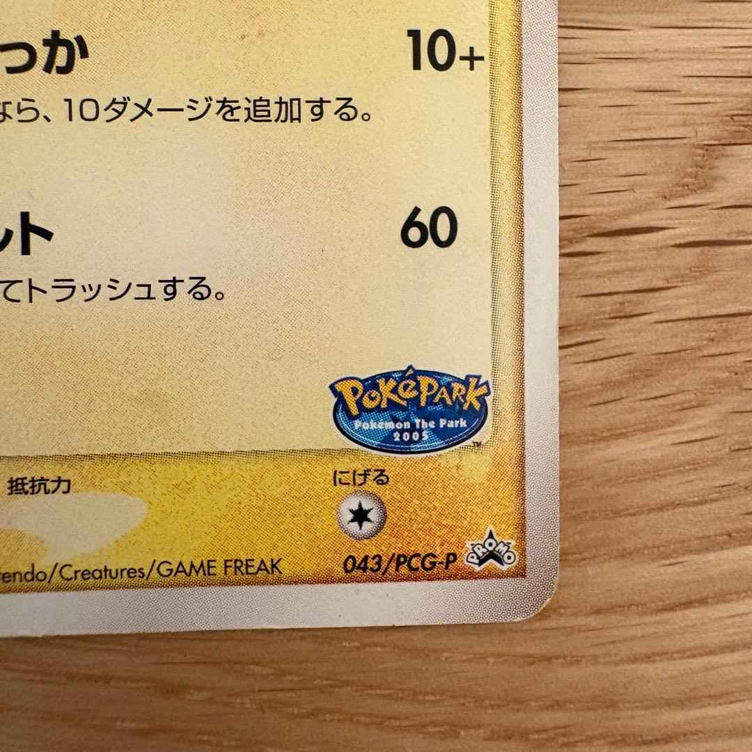 ポケパークのピカチュウ PROMO PCG-Pプロモカード 043/PCG-P