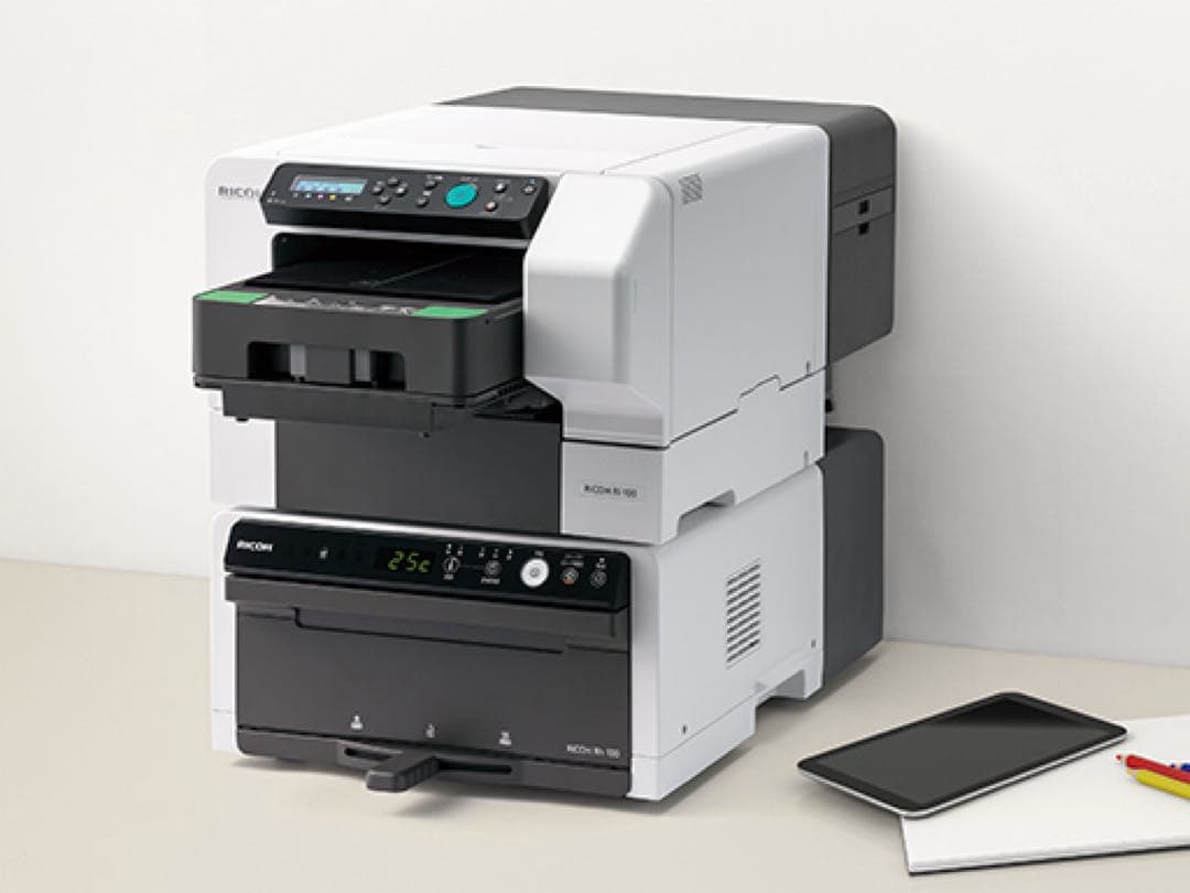 (美品)RICOH Ri 100ガーメントプリンター