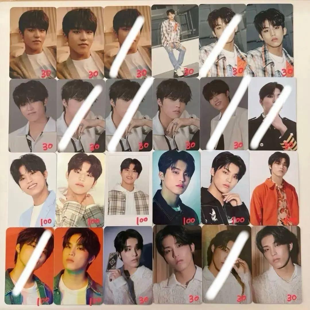 treasure ジョンウ　トレカ　ポラロイド　缶バッチ　ステッカー　特典