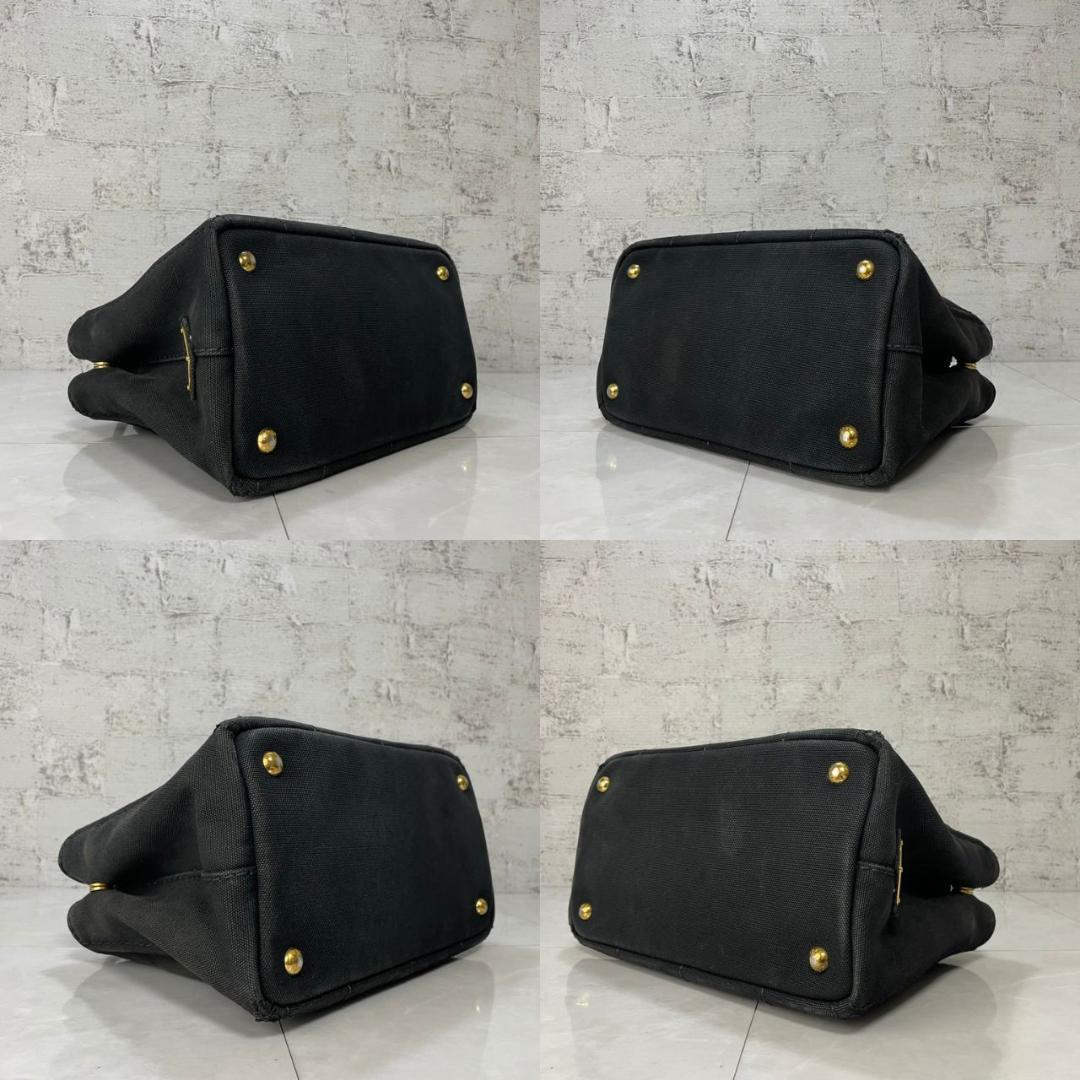 PRADA カナパ プラダ 2way ショルダーバッグ 1BG439 S 黒