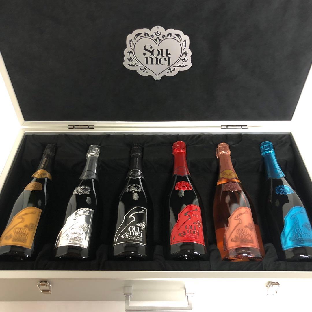 ソウメイ　アタッシュケース　ル　セクストゥール　レッド　ブラック　シルバー