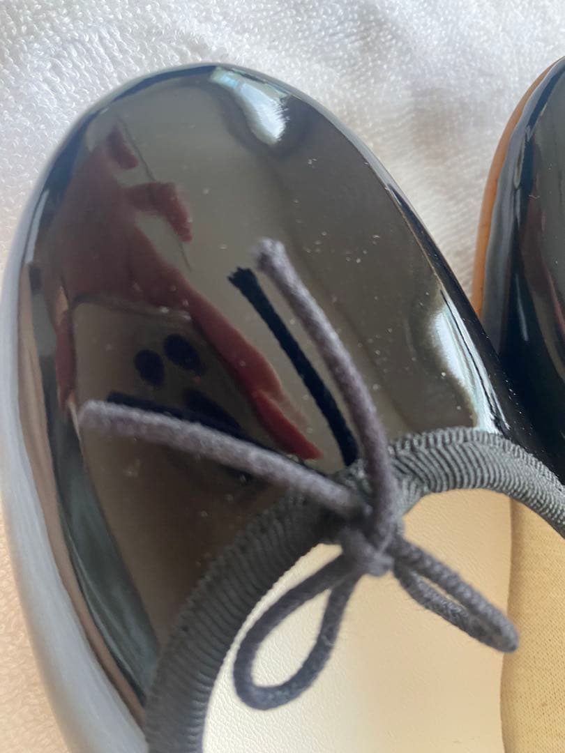 Repetto ブラック バレエシューズ