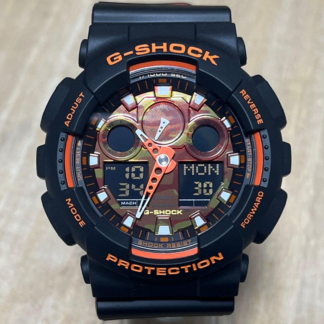 ま*る様 【目玉価格300円スタート！】G-SHOCK アナデジ GA-110B