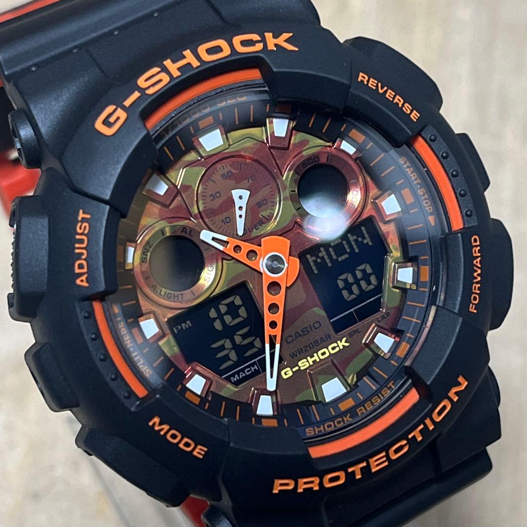 ま*る様 【目玉価格300円スタート！】G-SHOCK アナデジ GA-110B