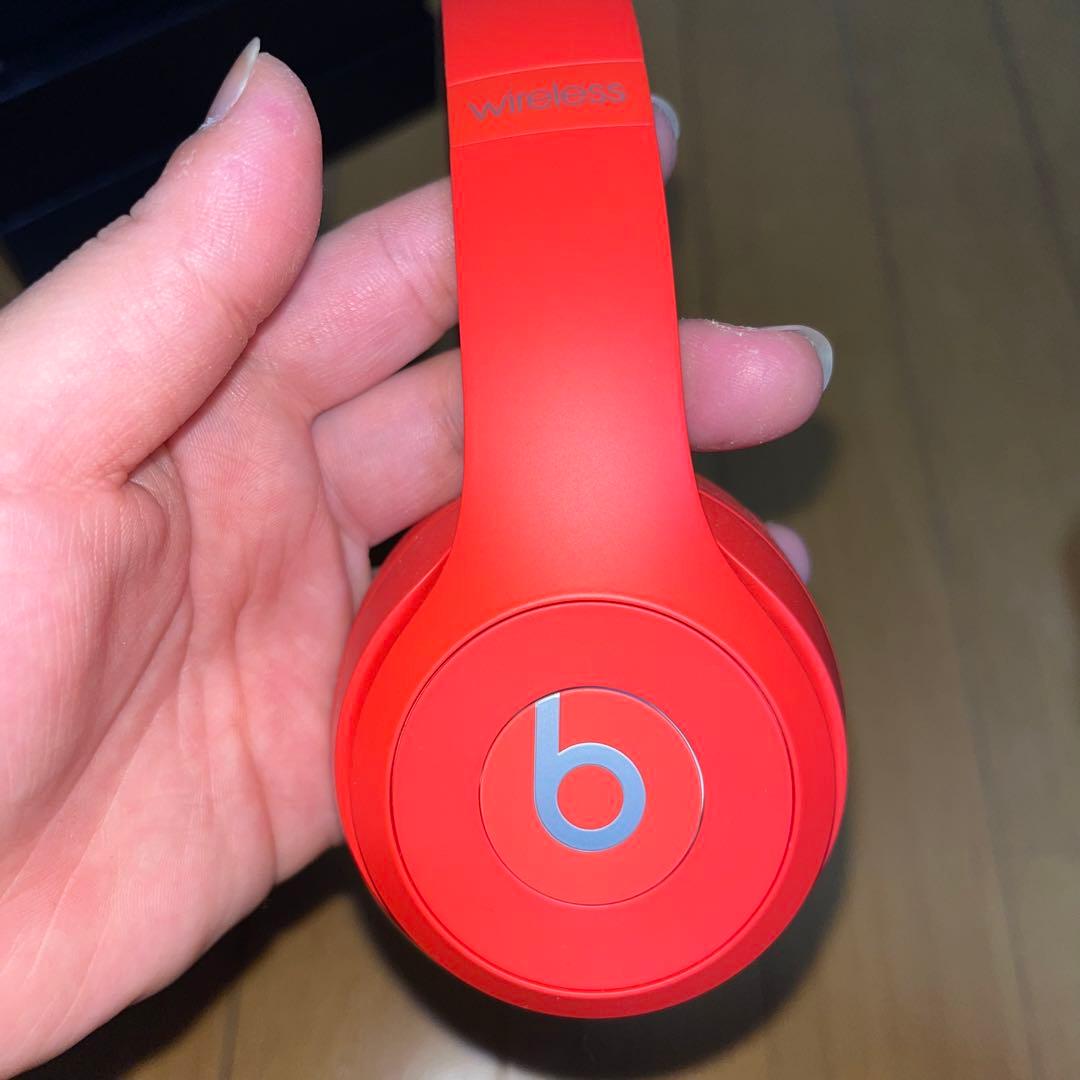 Beats Solo3 Wireless ヘッドホン シトラスレッド 最値下げ